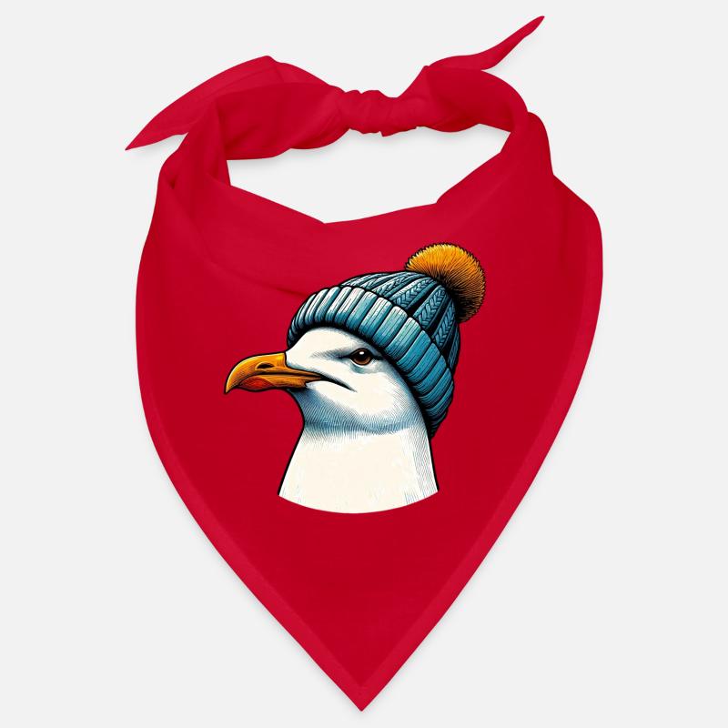 Möwe - Bandana - Rot