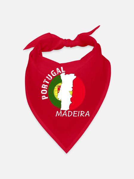 Madeira - Bandana - Rot - Vorne
