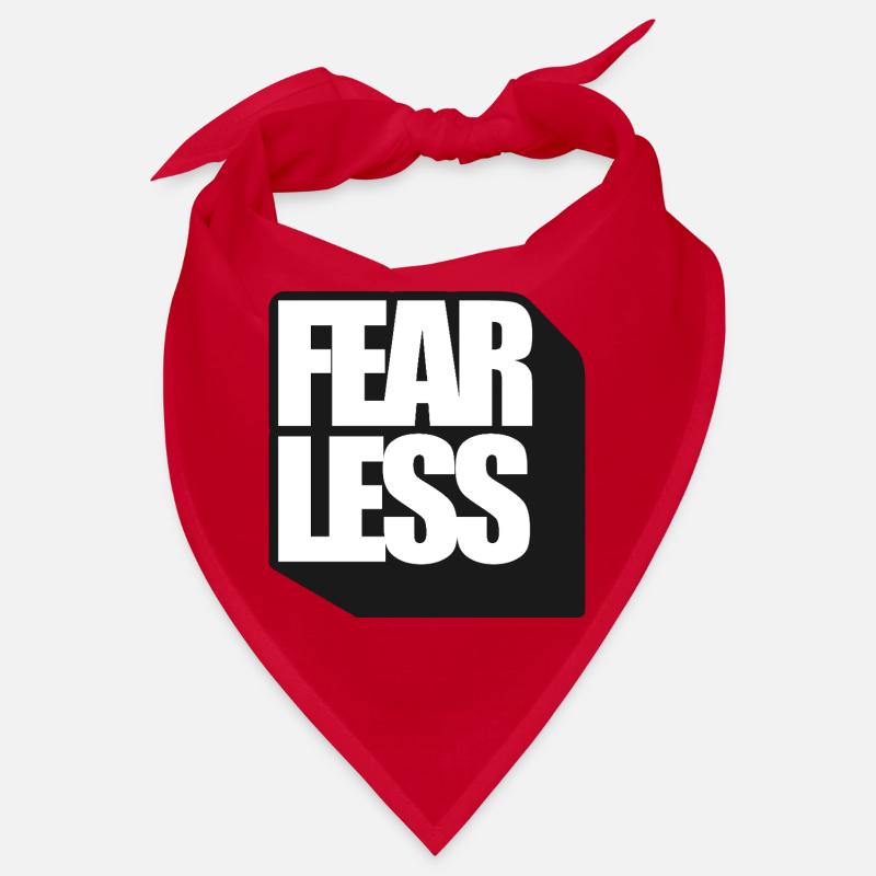 Fearless Bold Typography Bandana