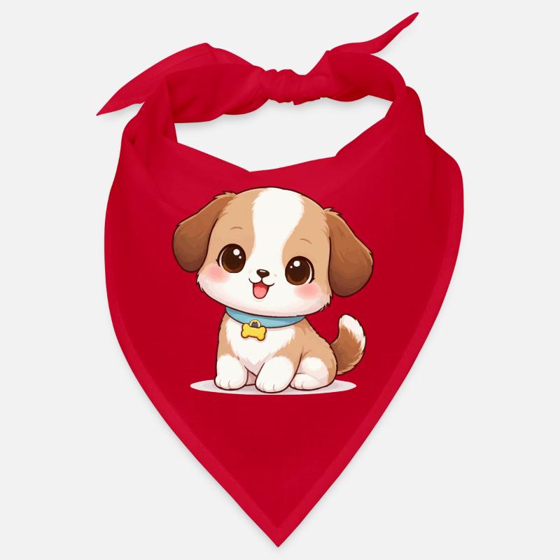 Hund Süß Comic Bandana