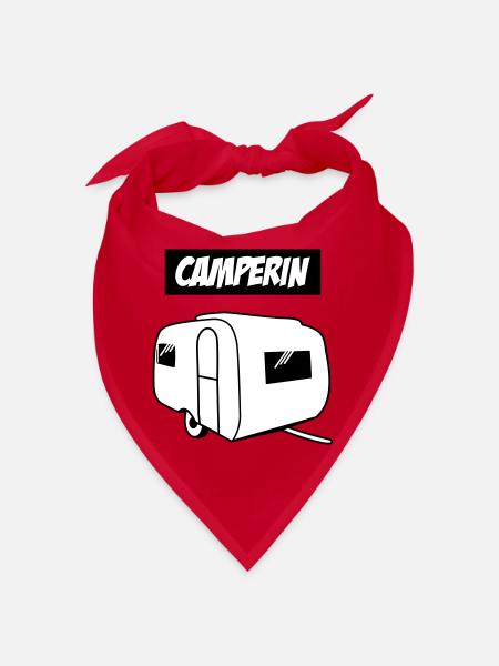 Camperin - Bandana - Rot - Vorne