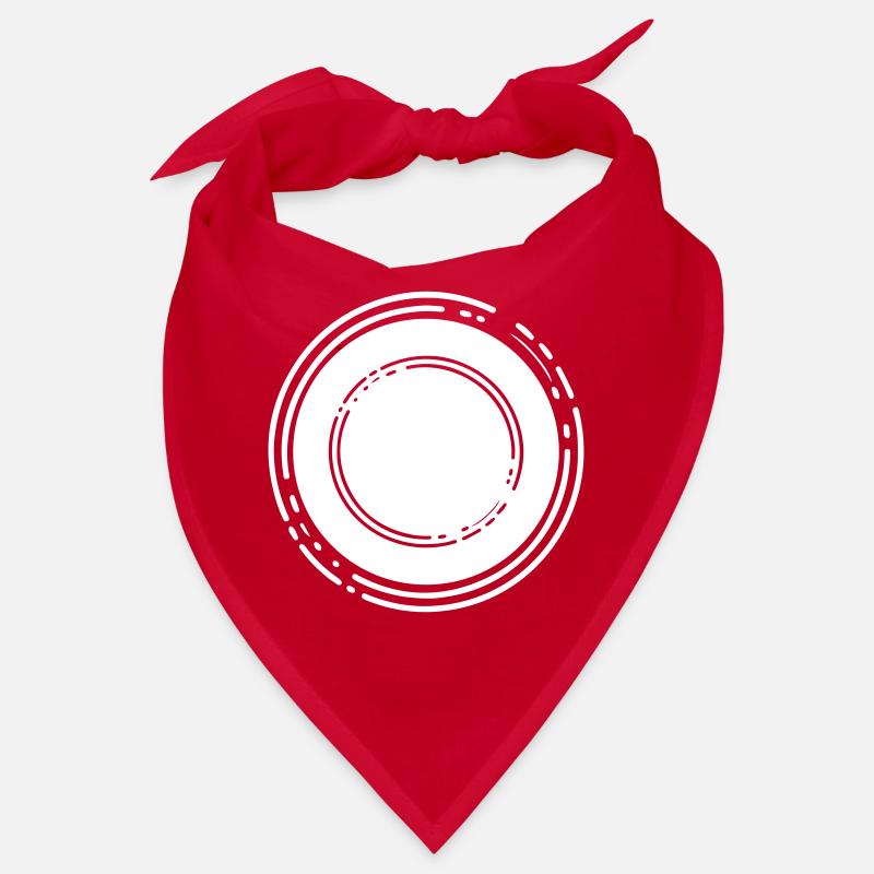 Encercler l’espace réservé du symbole vide Bandana