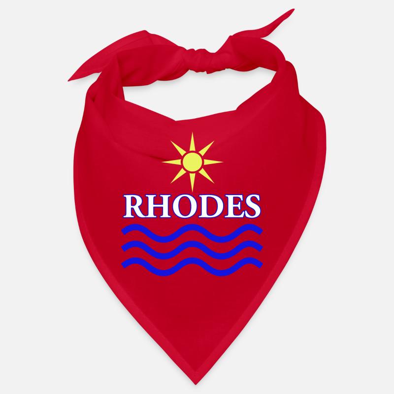 Rhodes Soleil et Vagues Design Bandana