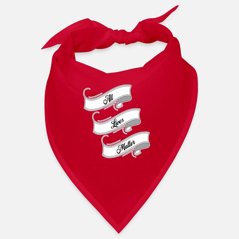 Toutes les vies comptent - Bandana - rouge