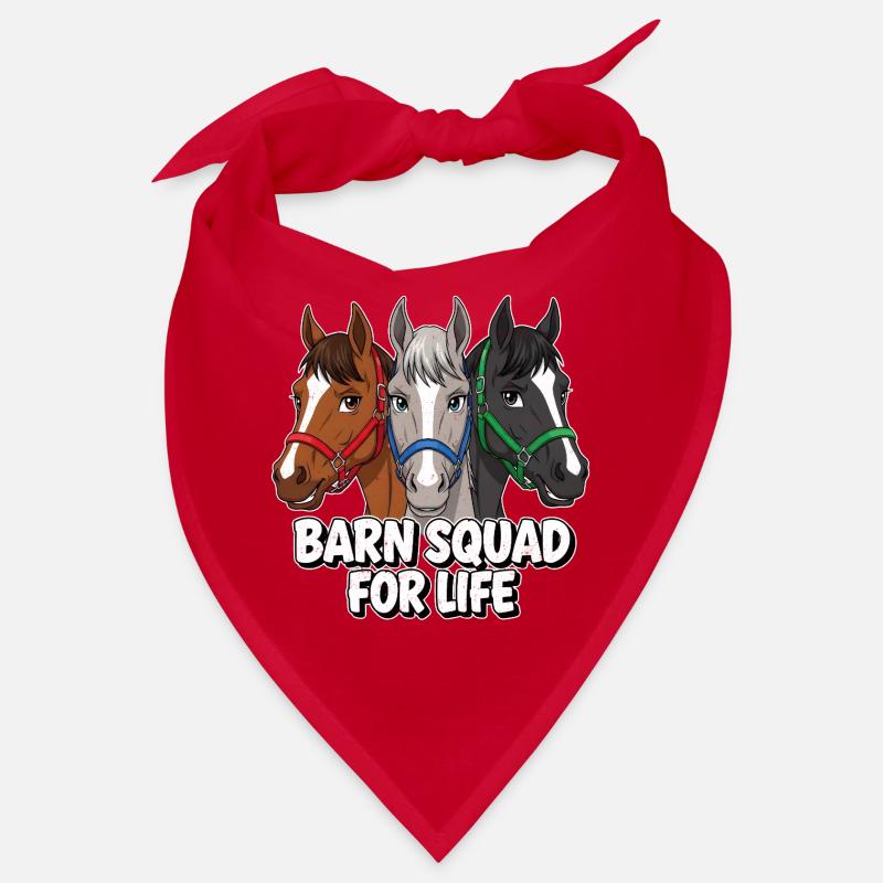 Amis chevaux de l’escouade de l’écurie Bandana