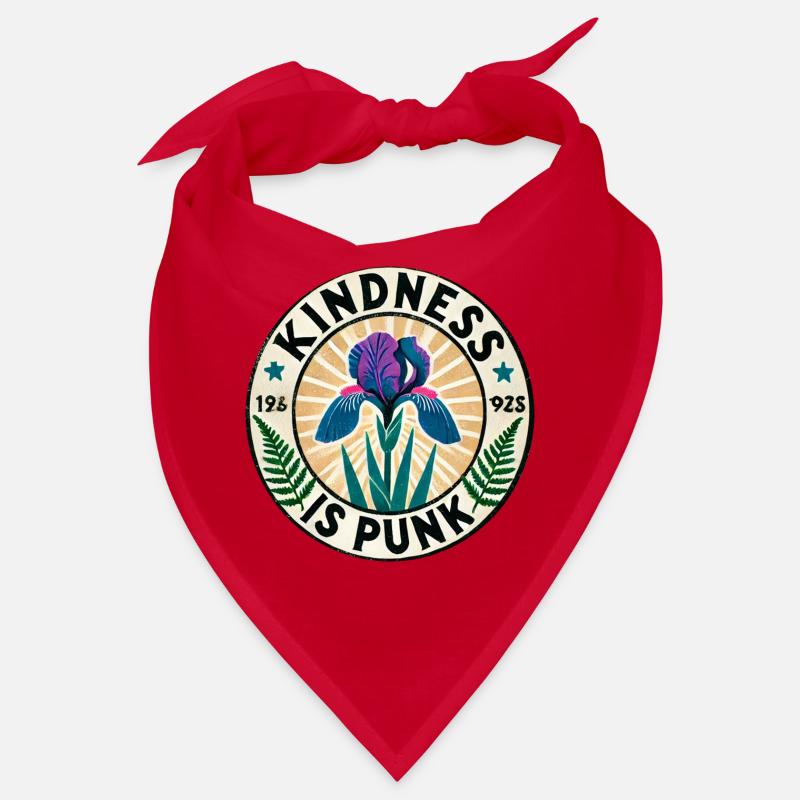 Freundlichkeit ist Punk-Iris-Patch Bandana