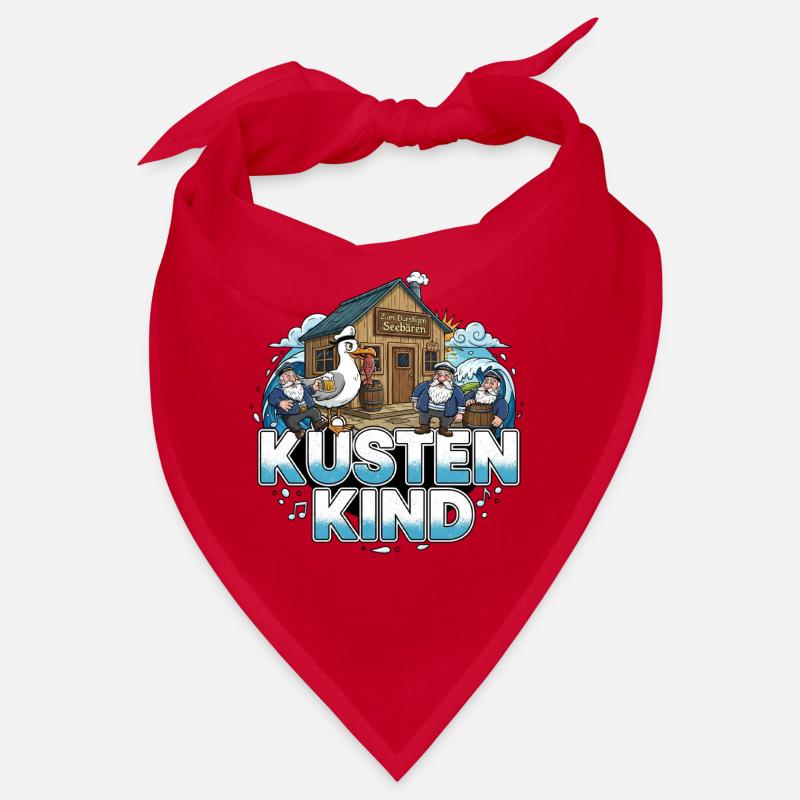 Coastal Child Harbour Pub Bandana