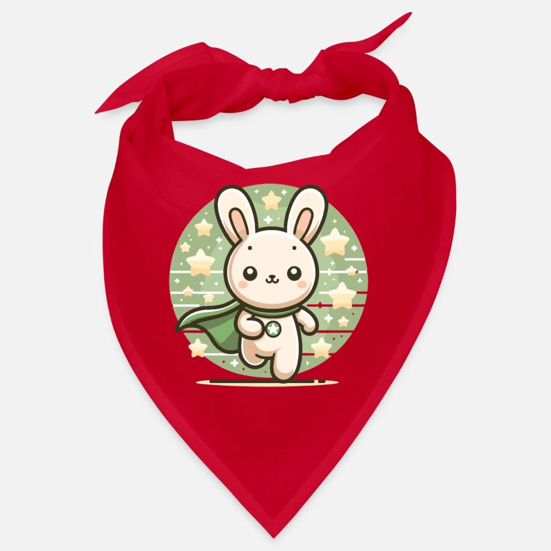 Super-héros Doux Lapin Lapin Bandana
