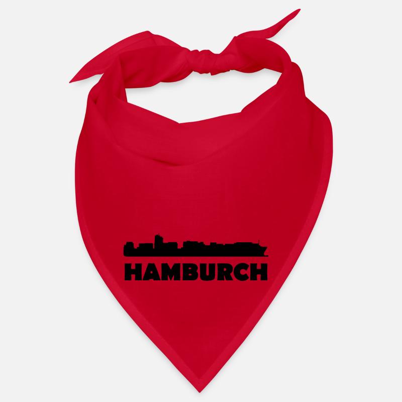 Hamburch auf Einheimisch Bandana