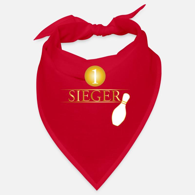 Kegeln Bowling Sieger Geschenk Bewegung Trophäe Bandana