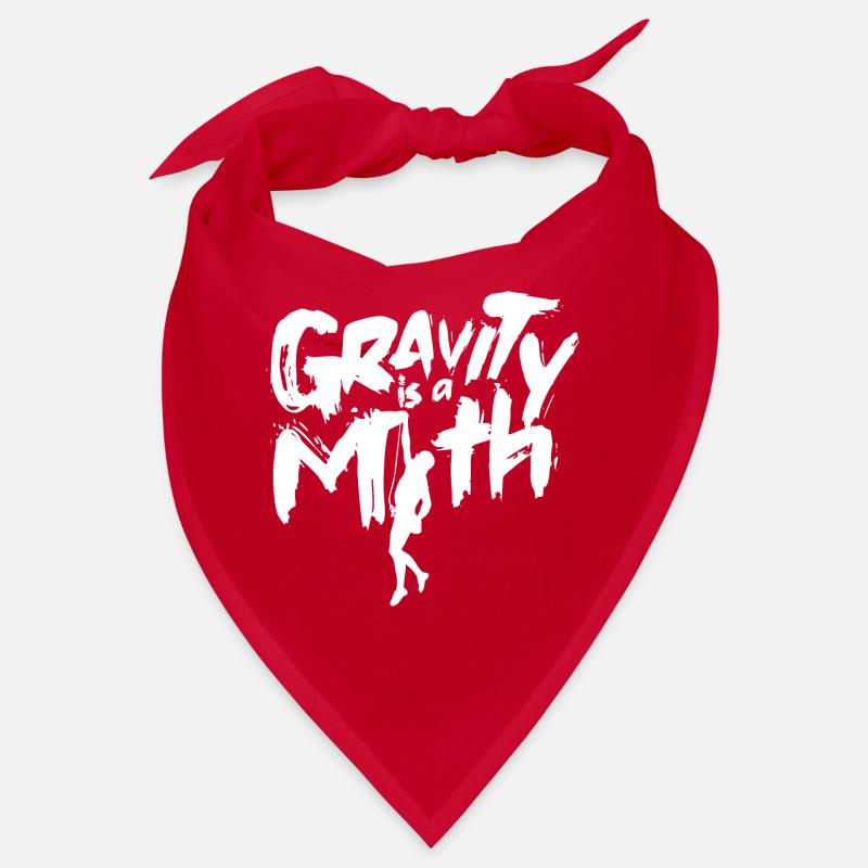 Gravity is a myth climbing climber Bandana