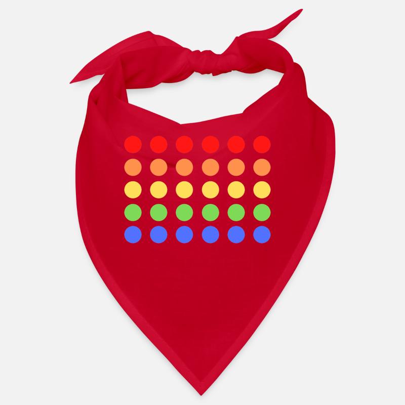 rainbow punkte Bandana