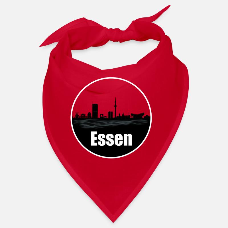 Essen Transparenz Skyline Bandana