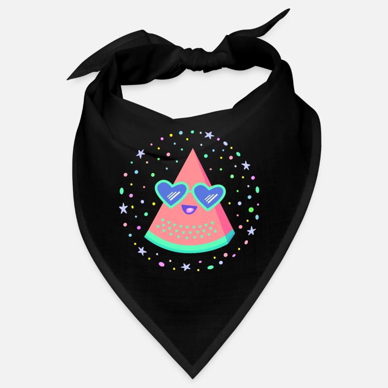 Melon Heart Glasses 80s Retro Style Kawaii Bandana