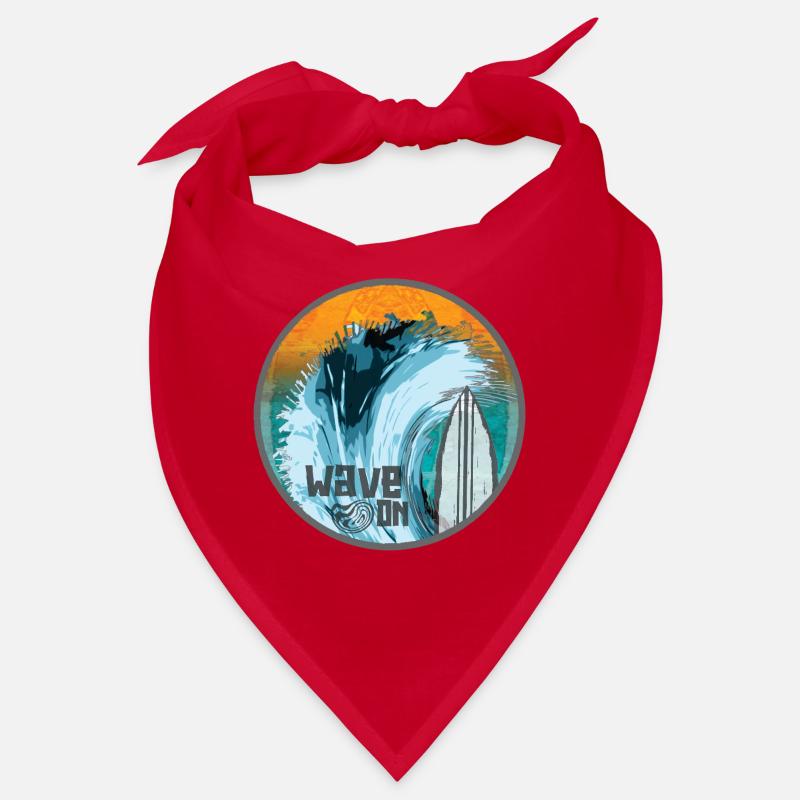 Vague dans Surf Magic Patch Bandana