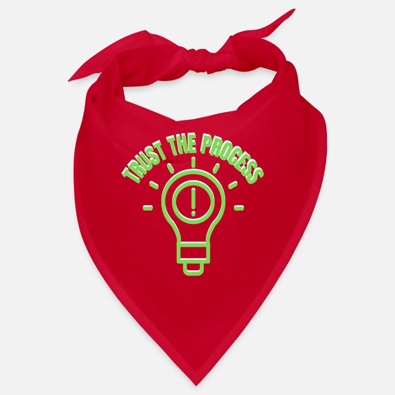 Graphique inspirant « Faites confiance au processus » Bandana