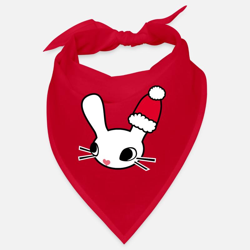 Santa Bunny Head Bandana