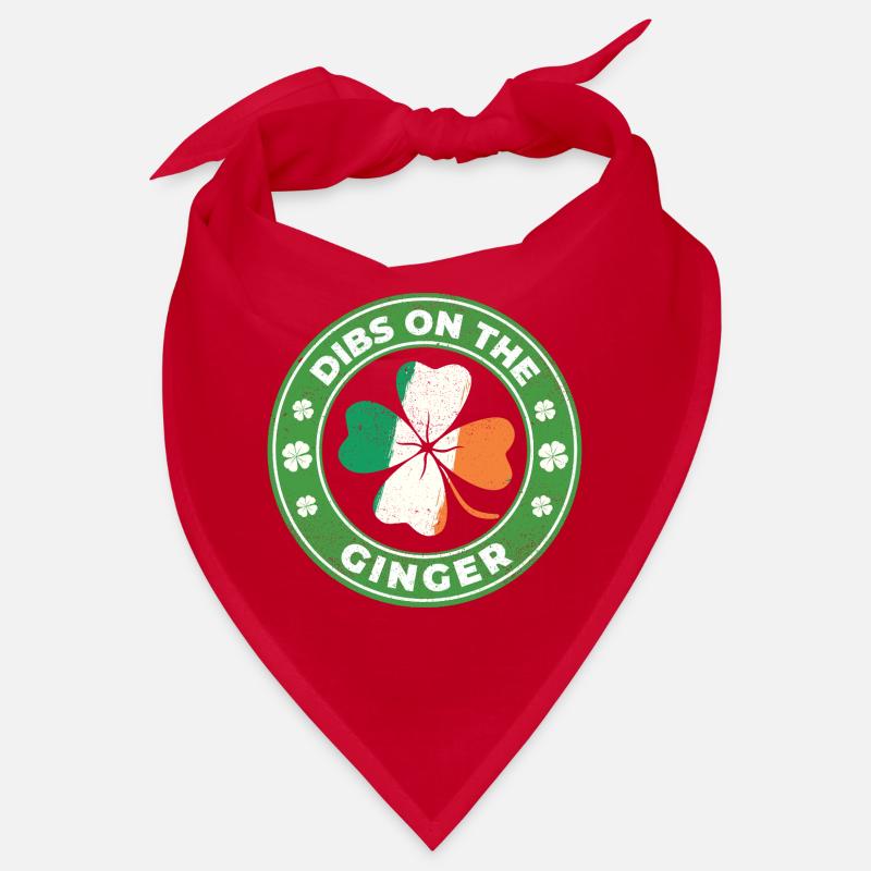 Dibs On The Ginger St Patrick’s Irish Bandana