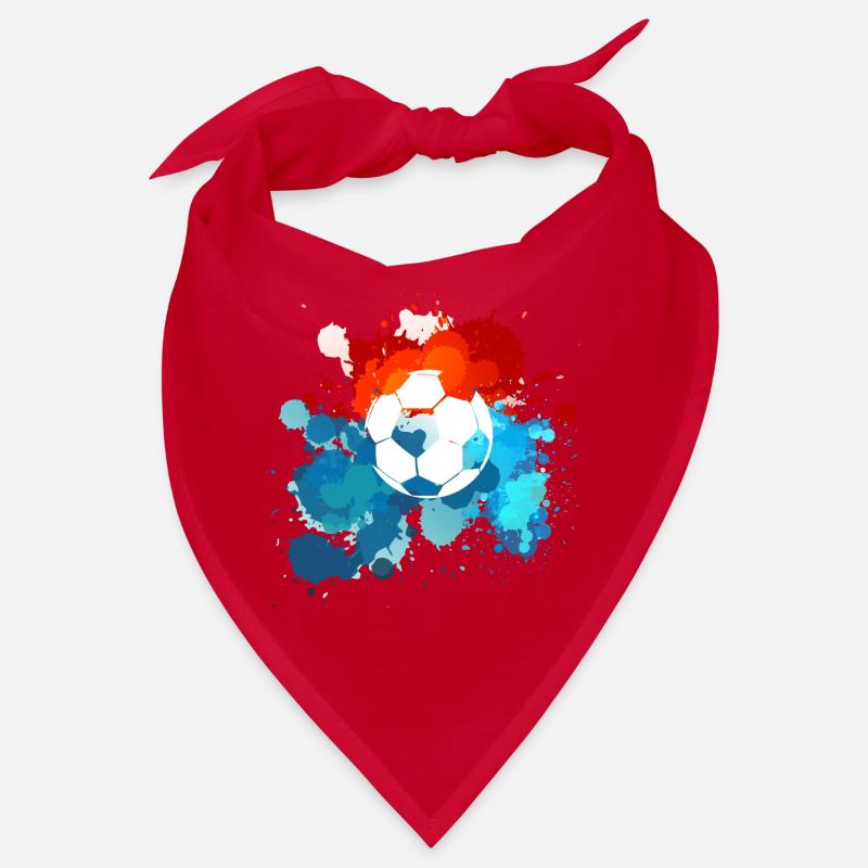 Fussball Farben. Geschenkidee! Bandana