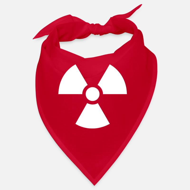 Radioactive white logo Bandana