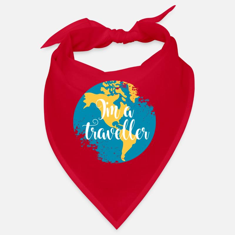 Button Traveller Amerika Bandana