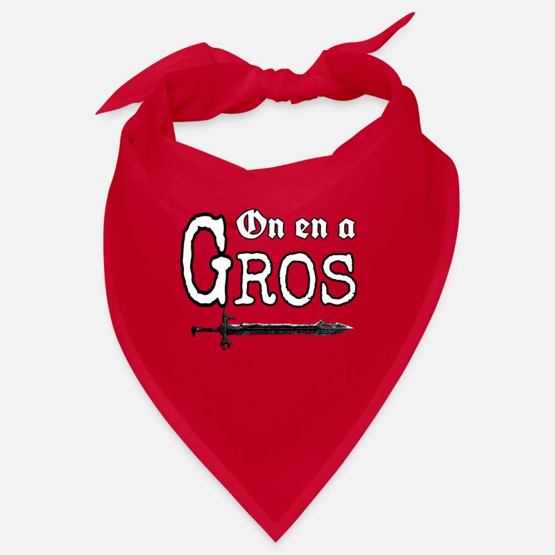 On en a gros réplique Perceval série culte - Bandana - rouge