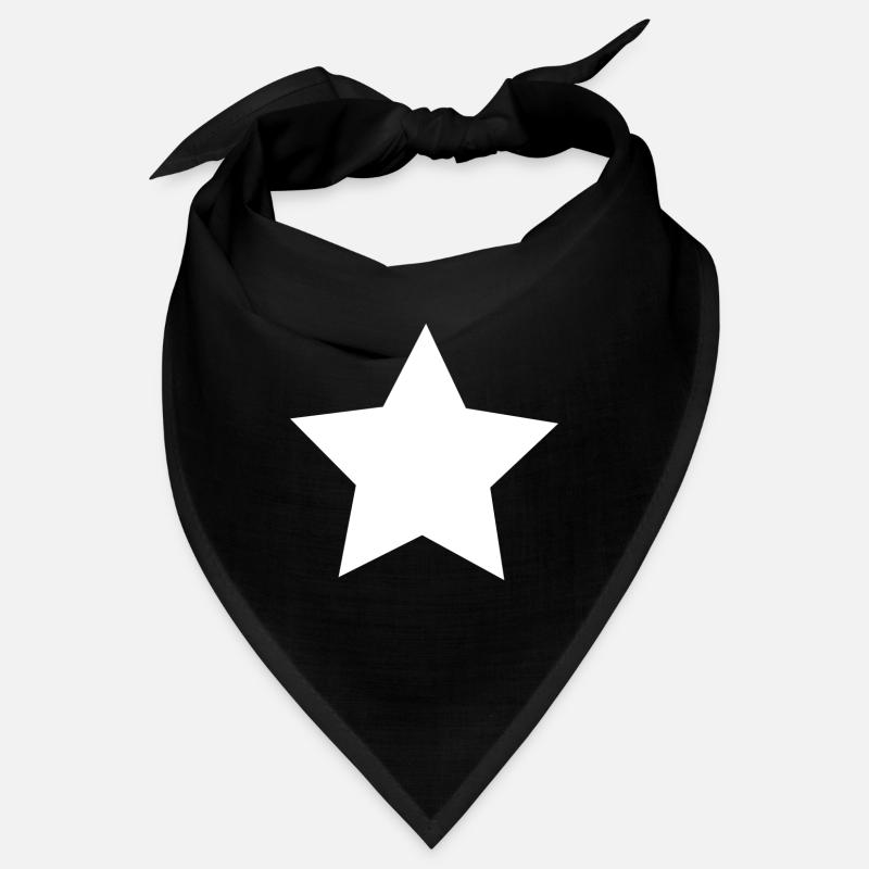 Étoile blanche Bandana