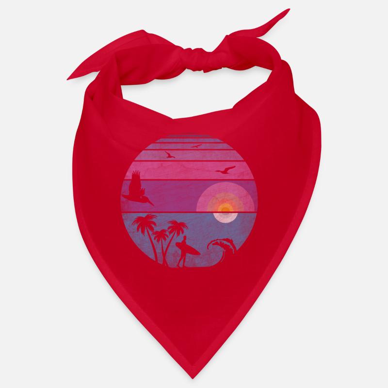 sunset surf Bandana