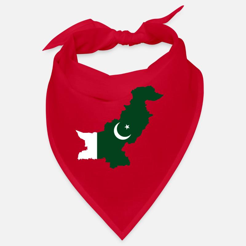 Pakistan flag map flag Bandana