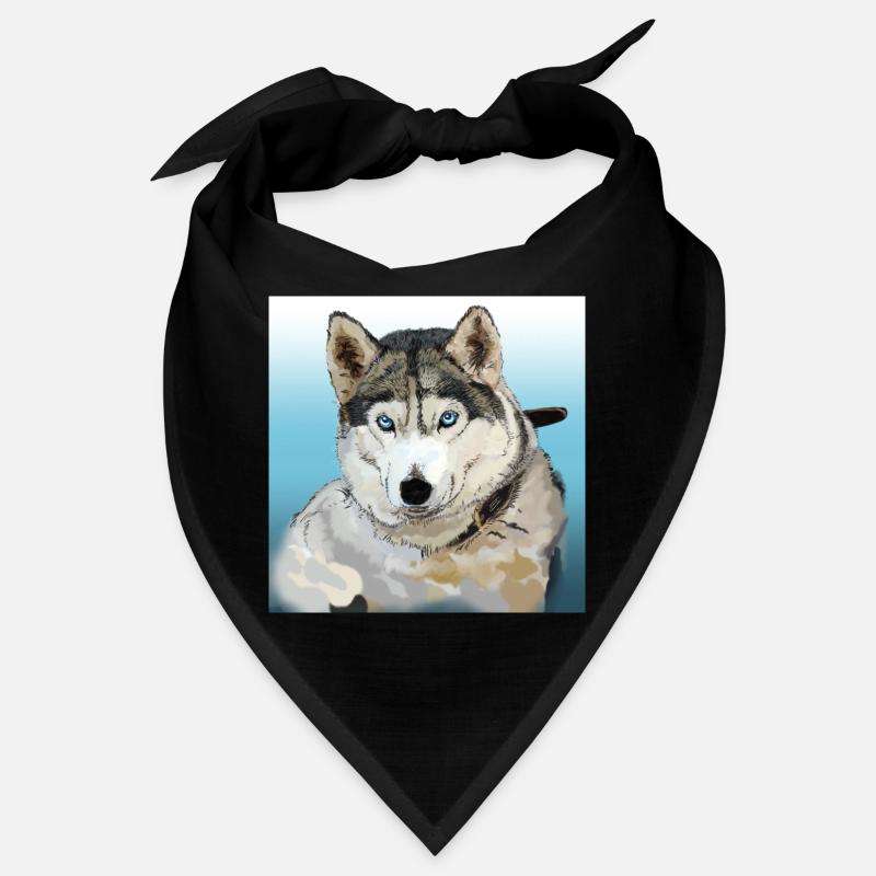 Husky Bandana