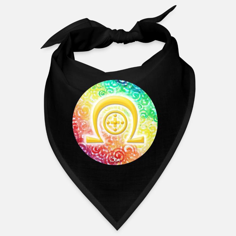 Regenbogen-Dimensionssymbol Heilung - Sonja Ariel Bandana