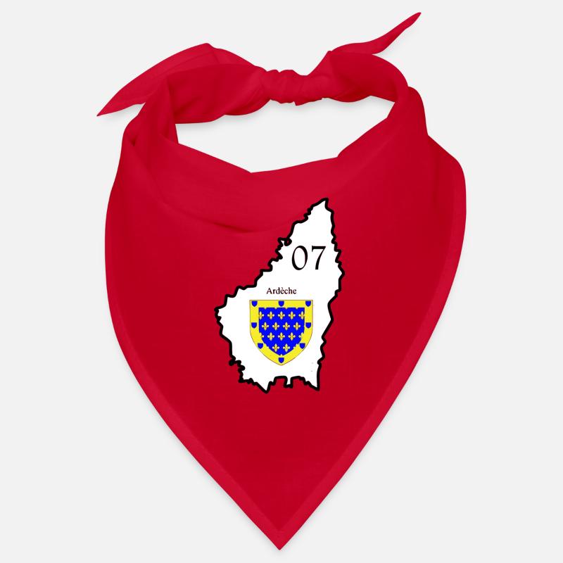 ardèche - Bandana - rouge