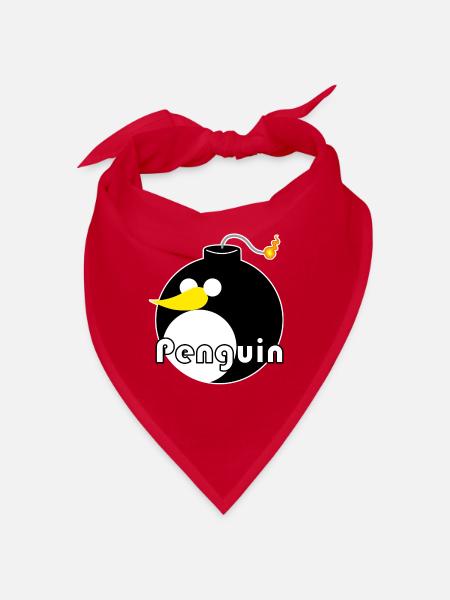 Penguin - Bandana - Rot - Vorne