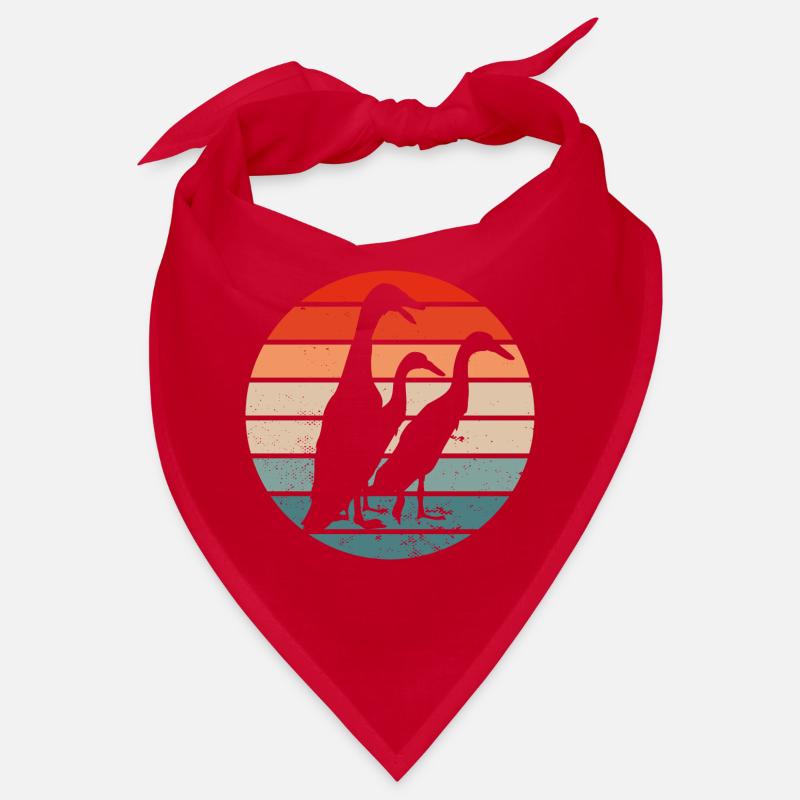 Running breeding Running chattering ducks Bandana