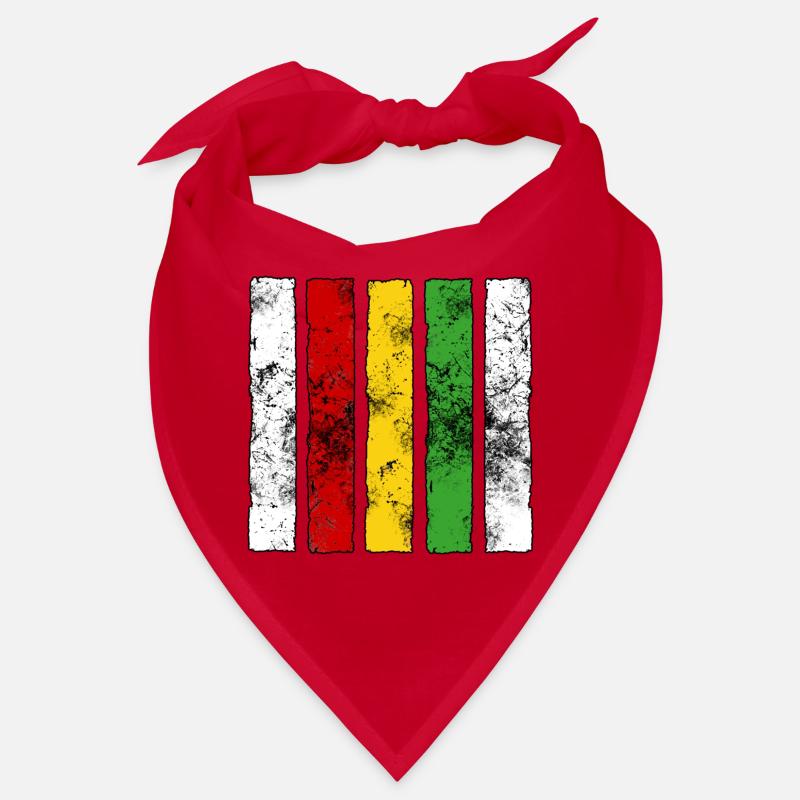 Reggae Zeichen - Bandana - Rot