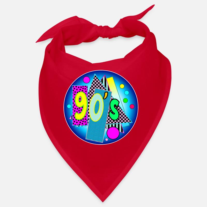 90's Years - Decade Nineties - 90s - 90 Bandana