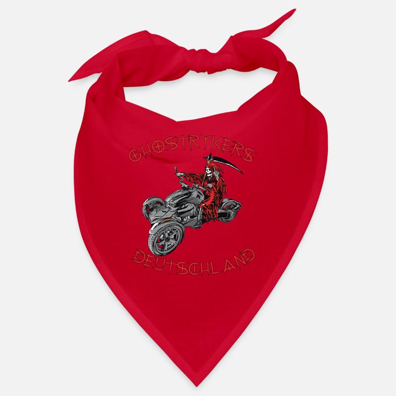 Ghostryker Deutschland Rot Bandana