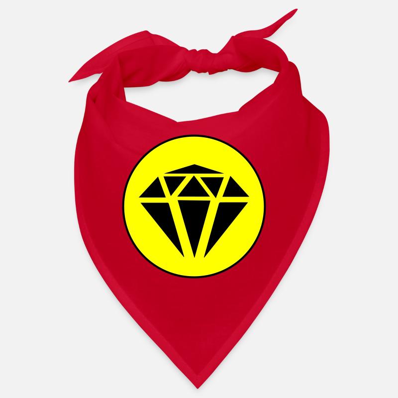 Cercle d’icônes de diamant Bandana