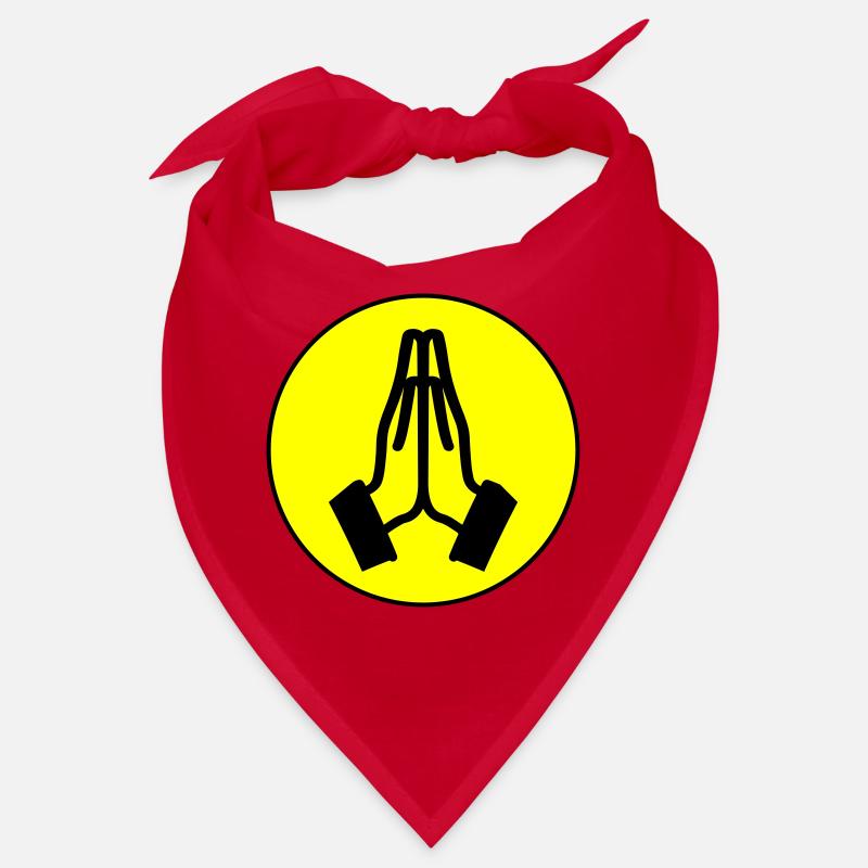 Pray Hands Circle Bandana