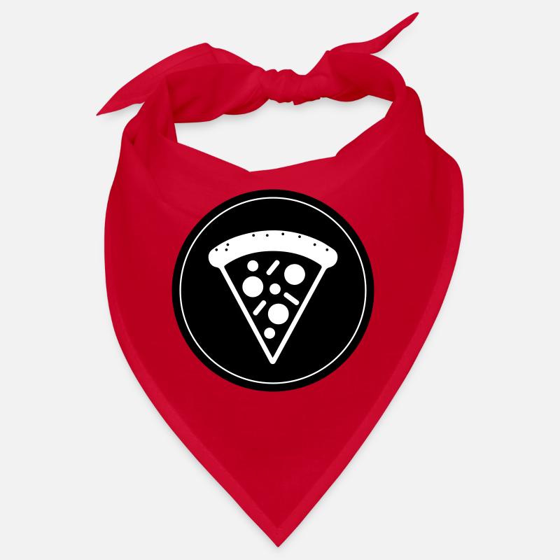 Pizza Icon Kreis Bandana