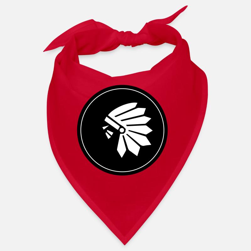 Symbole de la tête indienne Bandana