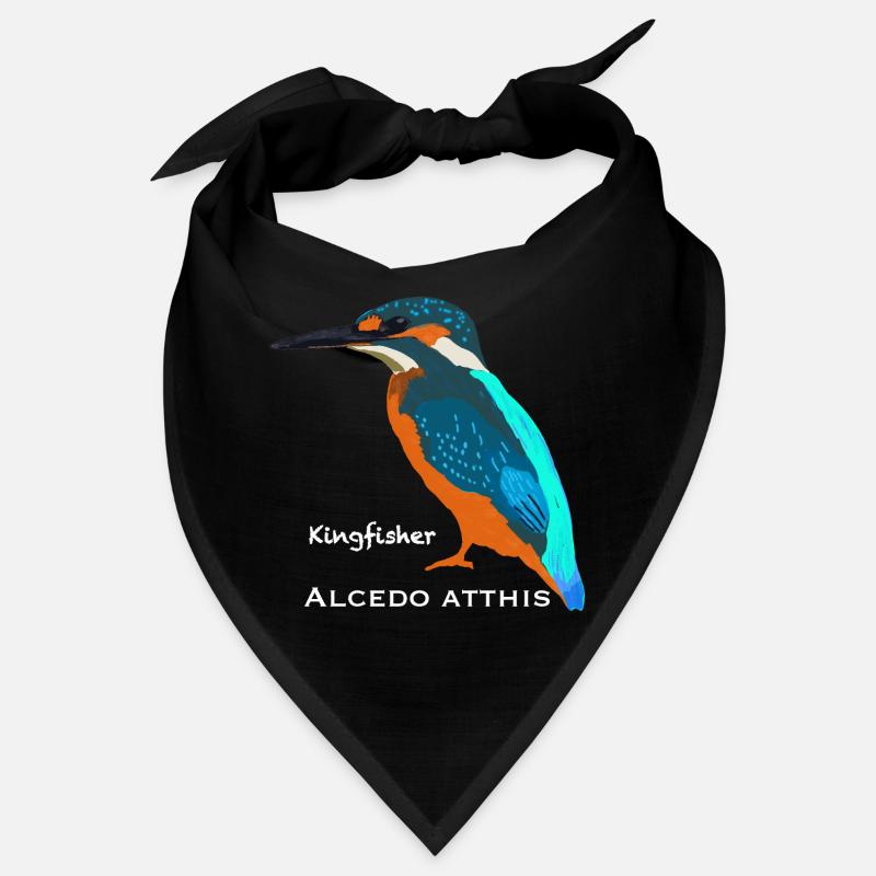 Kingfisher, nom scientifique / anglais Bandana