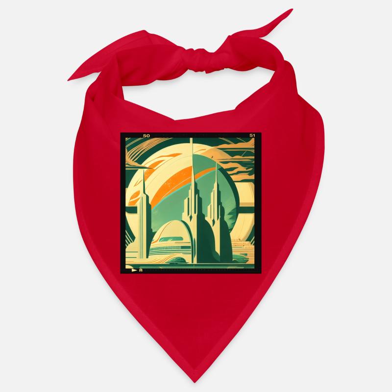 Space retrofuturism Bandana
