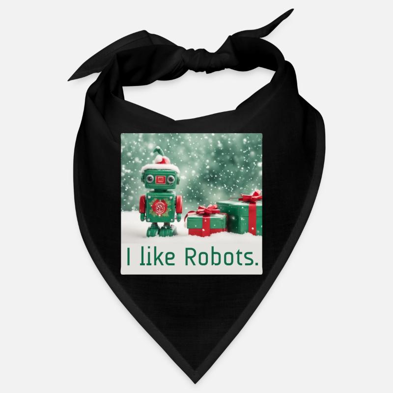 Comme les robots Jouet de Noël Rétro Cadeaux Mignon Bandana