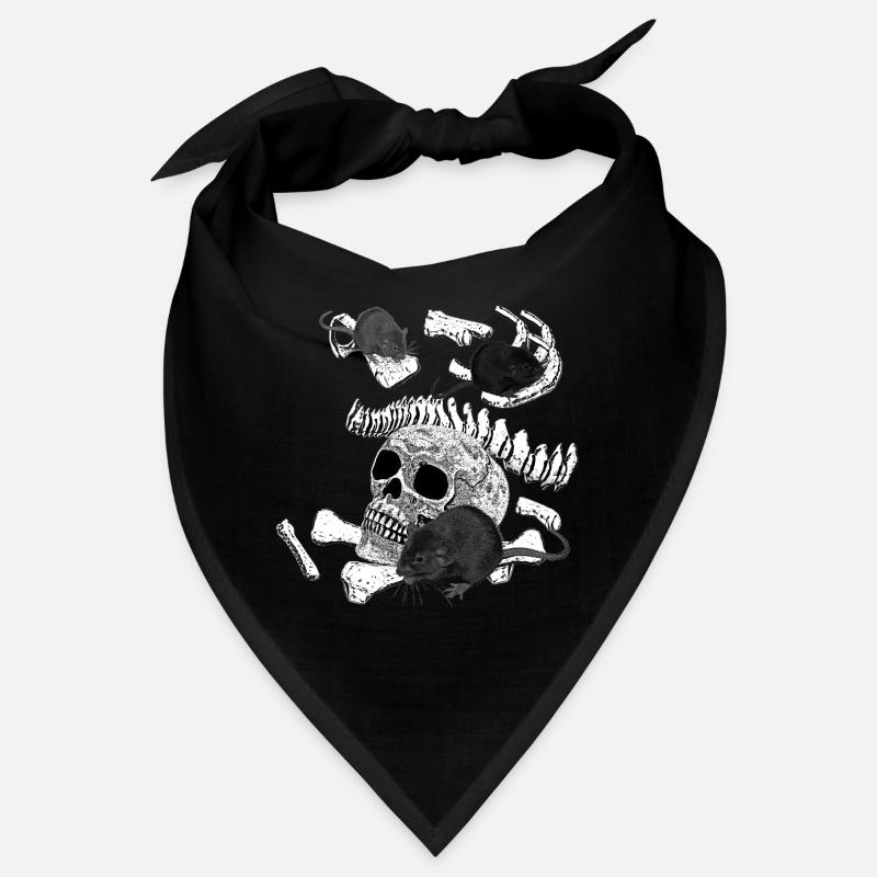 Menschenknochen, Ratte, geburtstagsgeschenk Mann Bandana