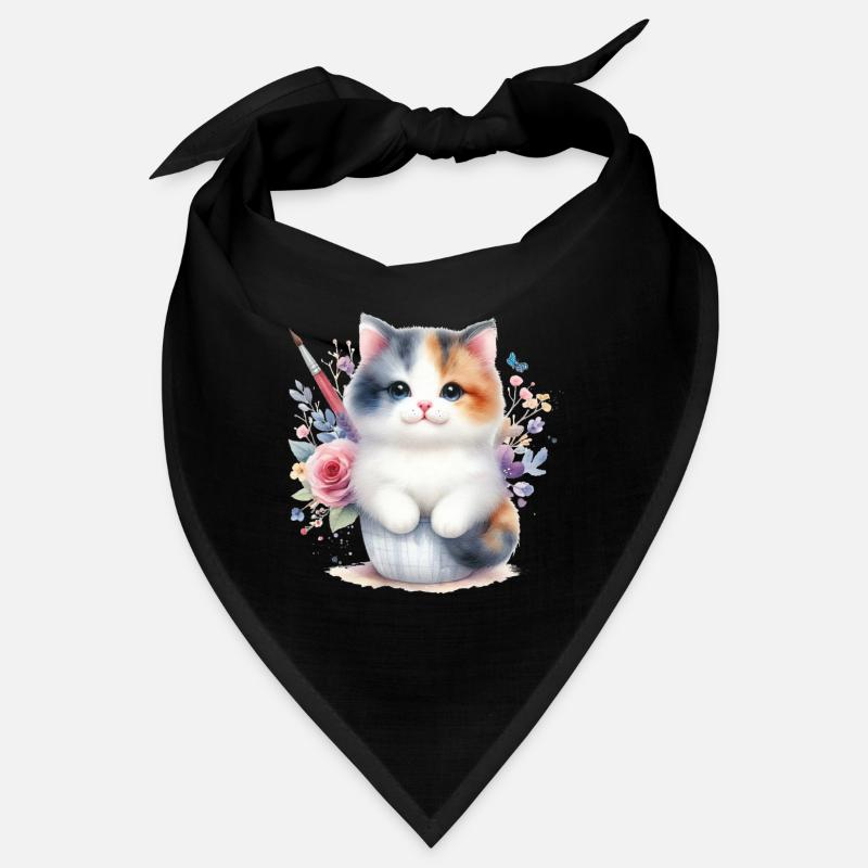 Chat mignon Bandana