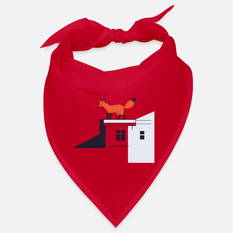 Fox Roost on Rooftop Bandana