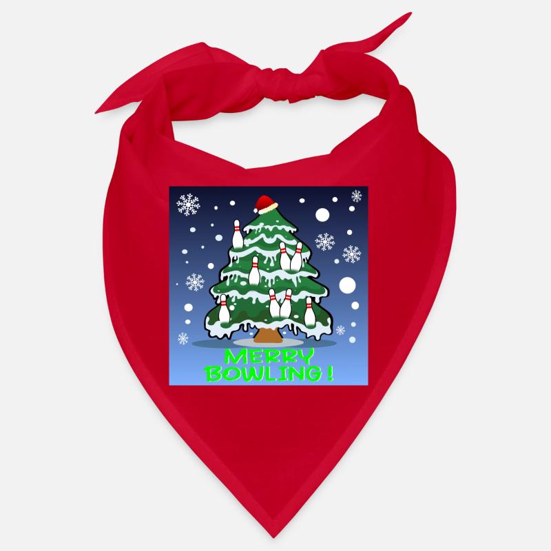 WEIHNACHTSBAUM-BOWLING Bandana