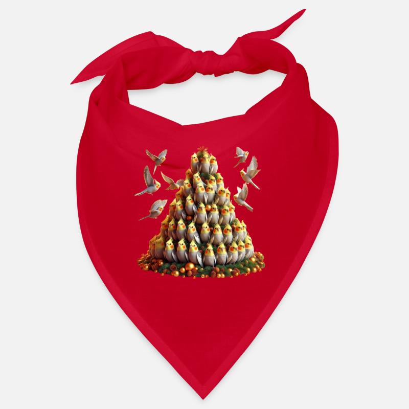 Weihnachtsbaum (02) - Bandana - Rot