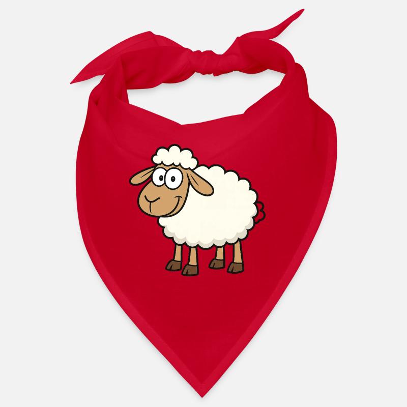 Conception de mouton mignon pour les enfants Bandana